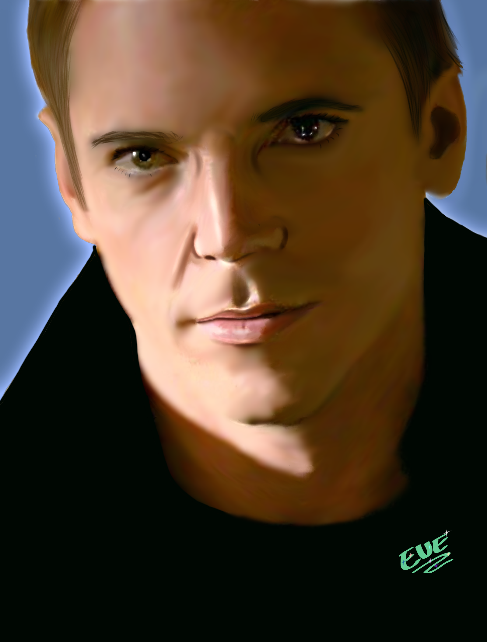 Alex Krycek - Art by Eve
Keywords: xfiles_art