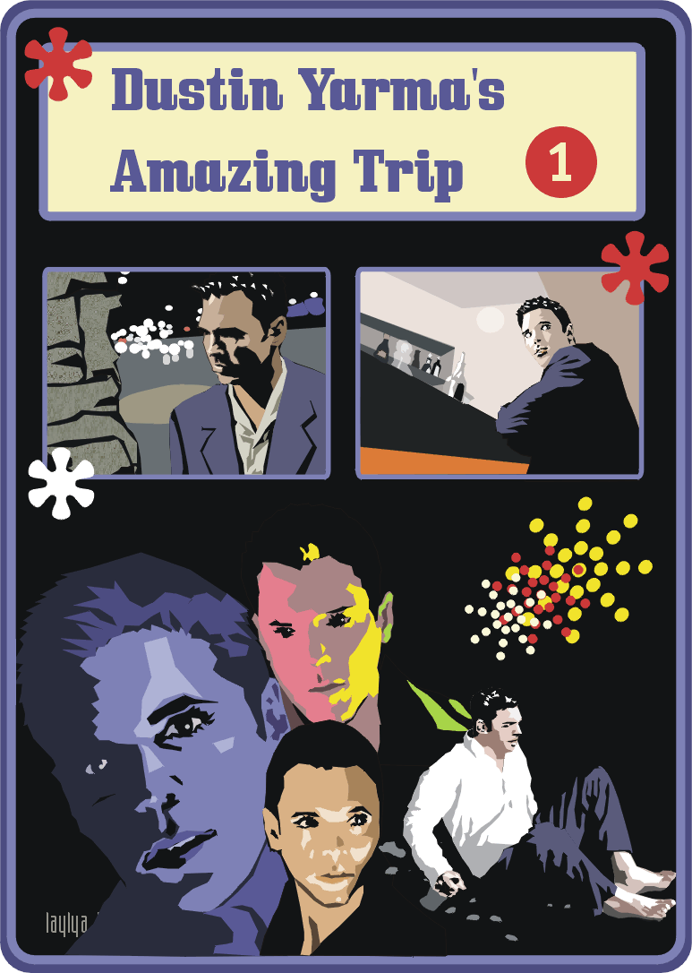 Dustin Yarma Poster by Layla B
Keywords: kiss_tomorrow_goodbye_art