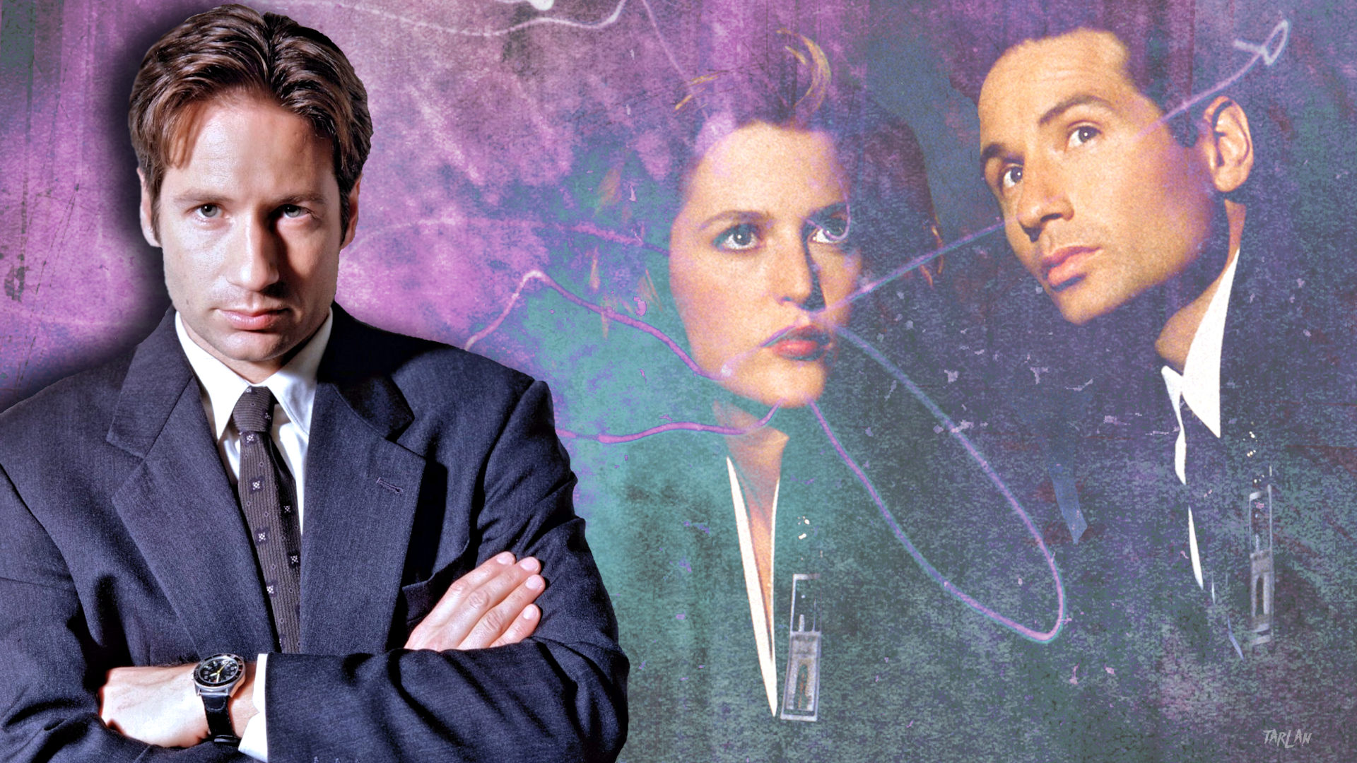 Mulder and Scully 02 by Tarlan
Keywords: xfiles_art;xfiles_wpr