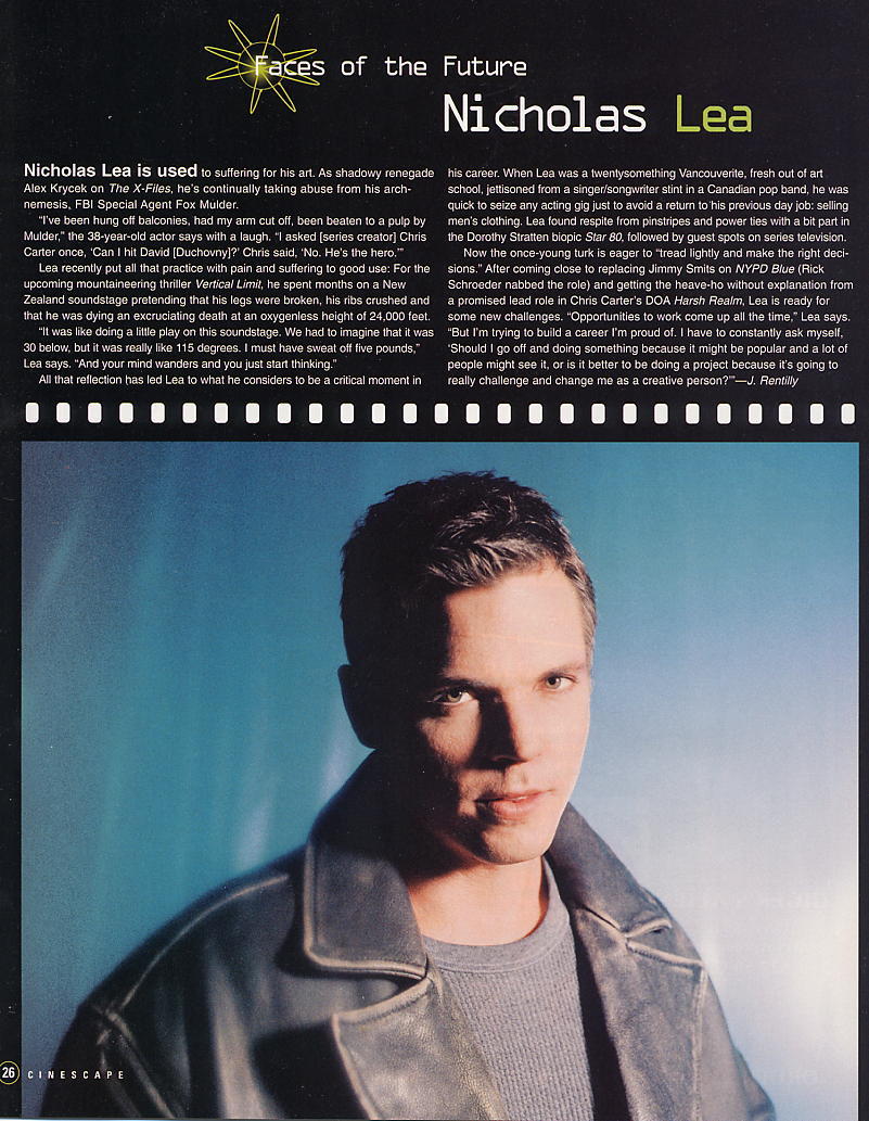 Cinescape - Faces of the Future
Keywords: candid_media