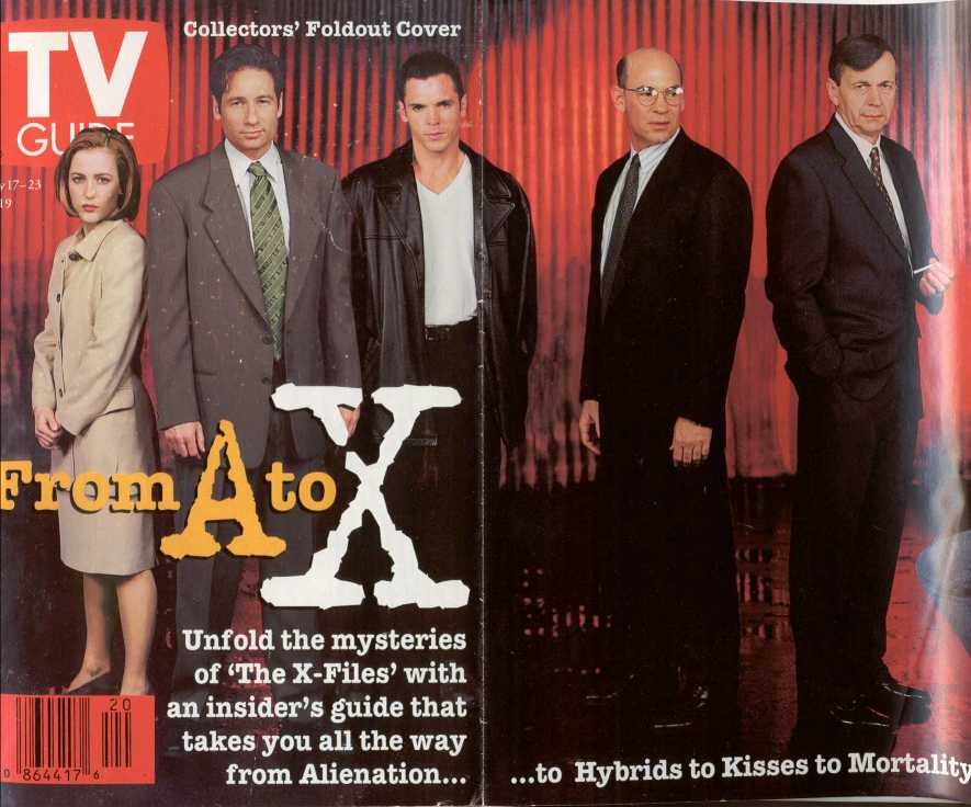 TV Guide 17 May 1997 - X-Files - From A to X - Page 01
