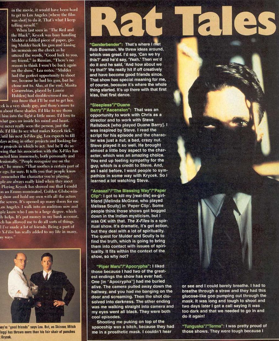 The X_Files 34 July 1998 - Rat King-Rat Tales - Page 04
Titan/Manga
