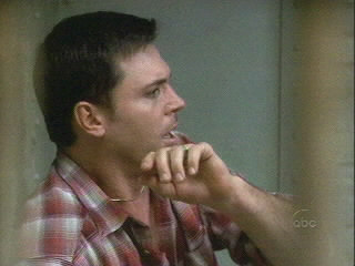 Frank cringing away from Sipowicz